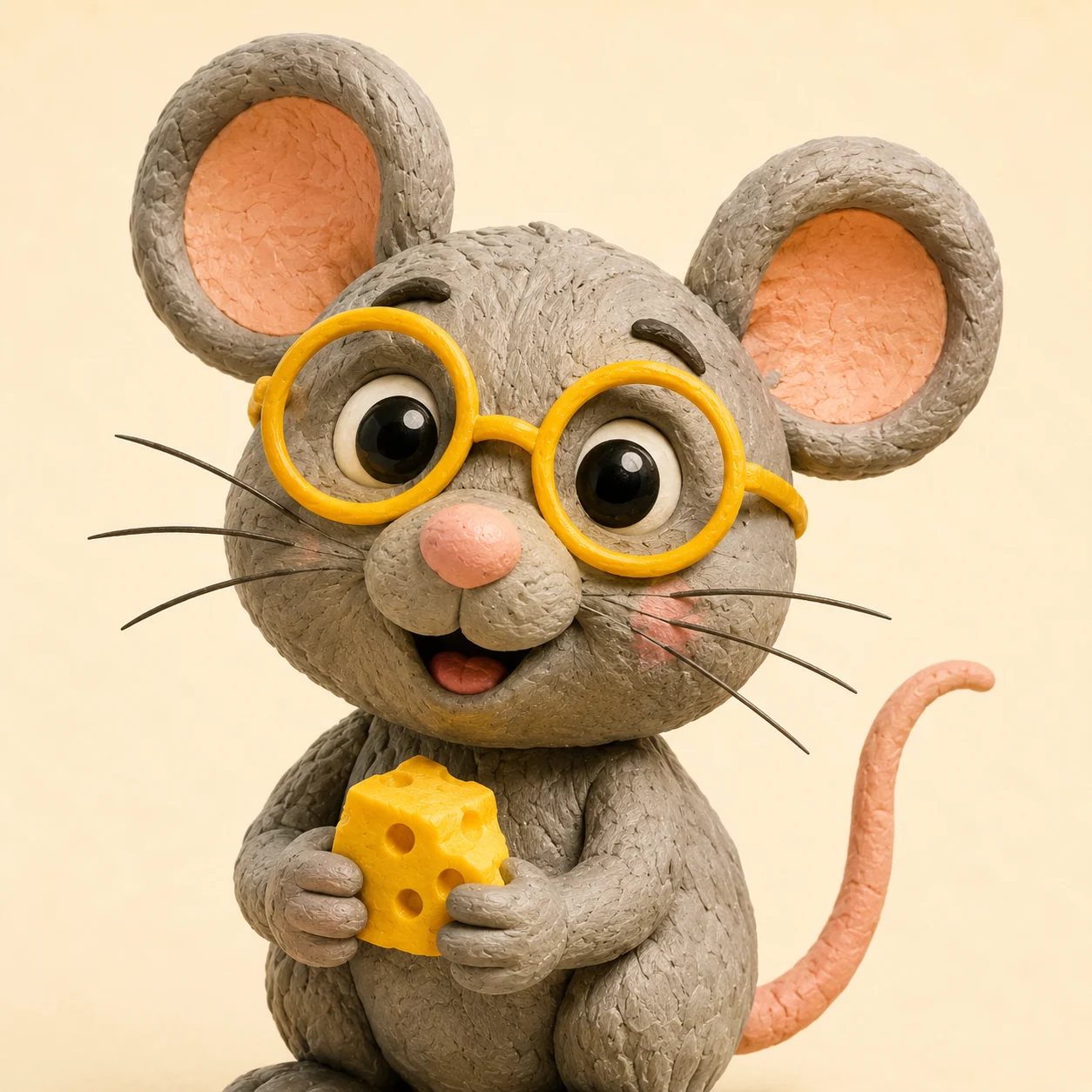 Little Grey Mouse character portrait