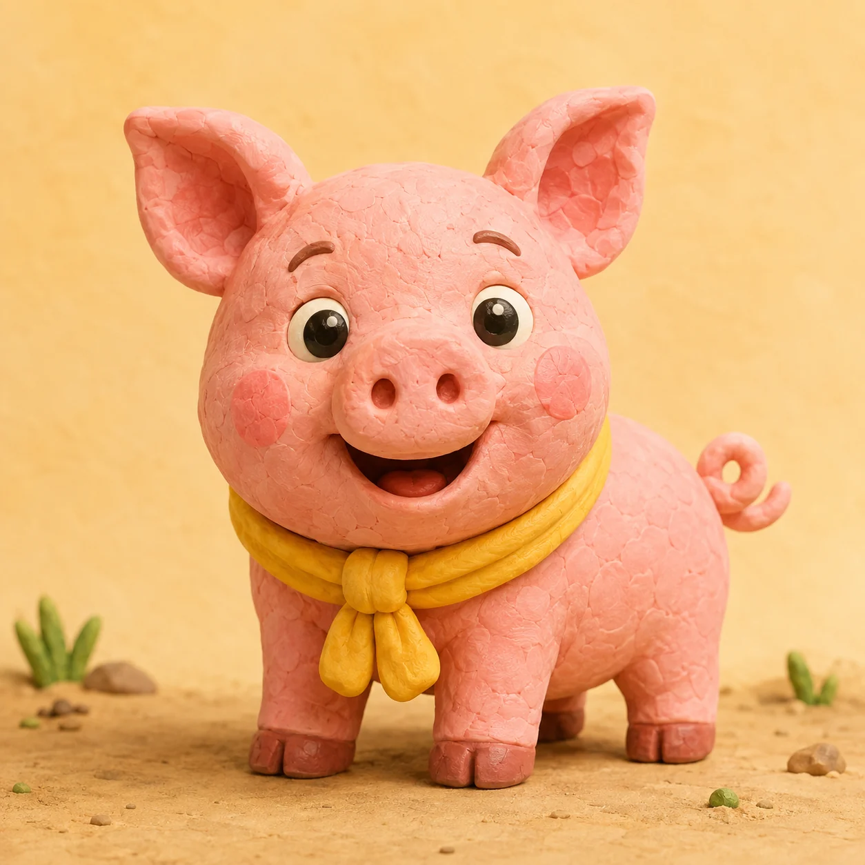 Little Pink Piglet character portrait